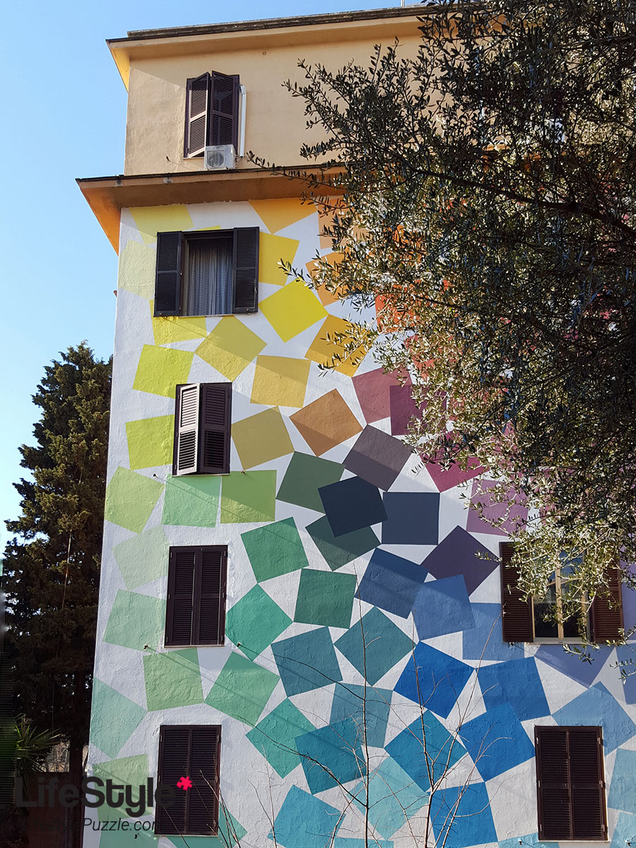 Tor Marancia street art project Rome - wall 17
