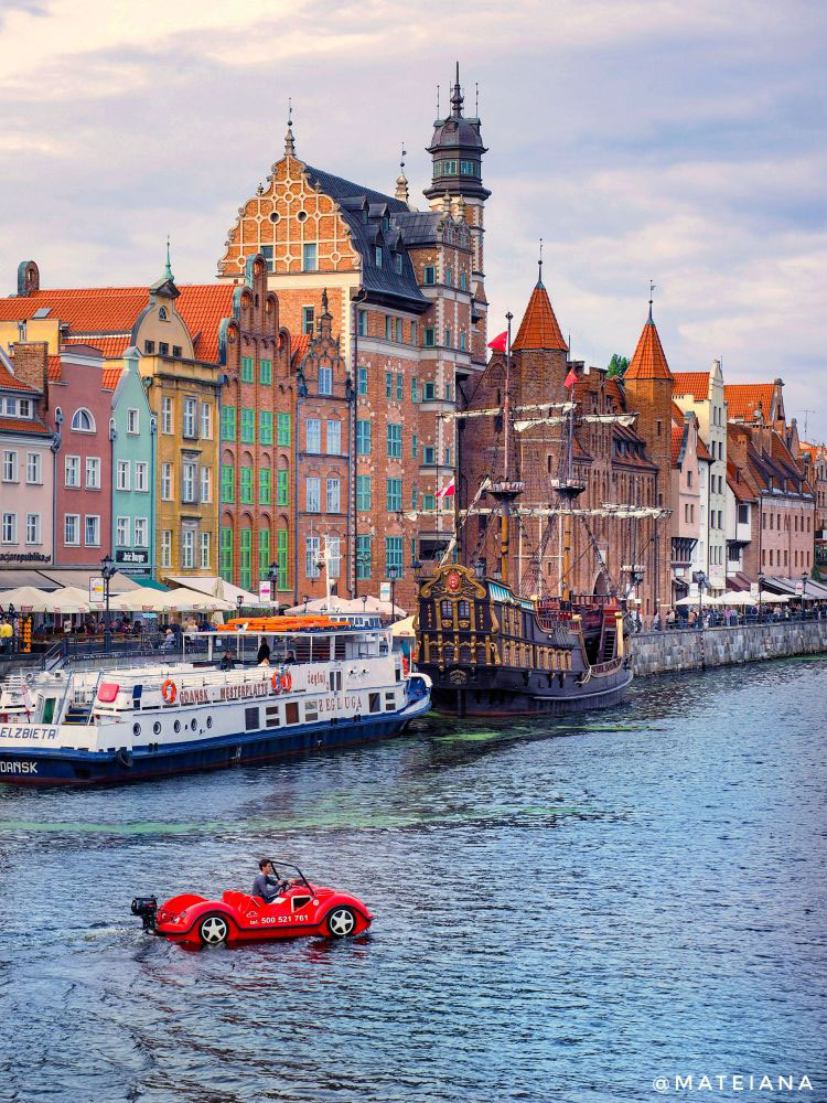 Gdansk Postcard - Old Port