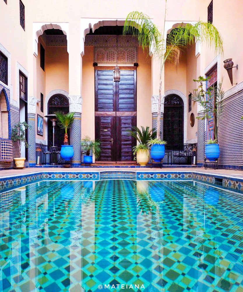 Riad-Fes-Baraka-pool---Where-to-stay-in-Fez,-Morocco